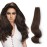ABH AmazingBeauty Tape in Hair Extensions Human Hair Semi-permanent Tape Attached Real Remy Human Hair Extensions Tape in 50g 20pcs Invisible Seamless Reusable Skin Weft Dark Brown Color 2 22 Inch