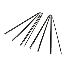 Tent Pole TOPINCN Folding Fiber Glass Rod Double Replacement Tent Pole Support Frames for Awning Poles Camping Hiking
