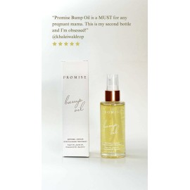Promise Stretch Mark Prevention Bump Oil, Defense + Repair, Clean Pregnancy Skincare, Non-Toxic, Pregnancy Belly Oil, Vegan, Fast Drying Promise Stretch Mark Prevention Bump Oil, Defense + Repair, Clean Pregnancy Skincare, Non-Toxic, Pregnancy Belly Oil, Vegan, Fast Drying