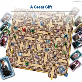 Ravensburger Harry Potter Labyrinth Board Game - A Strategic Maze Challenge for Family Nights - Great Birthday Gift - 2-4 Players - Kids Ages 7-10 and Older