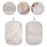 mikimini Bath Mitt for Women, Bath Pouf Mesh Brushes 1 PC Upgraded Version | Loofah Sponge & Exfoliating Pad 2 in 1 Professional Design | Exfoliating Gently with The Elastic (1 Pack)