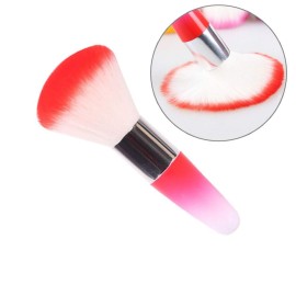 WOKOTO 3Pcs Soft Nail Brushes For Nail Art Dust Cleaning Brush Tools, Brush For Remove Dust Powder Acrylic Nails Art Cleaner Brush Manicure Brush Set