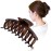 Liasun 4.3 Jelly Color Hair Claw Clip-Acrylic Strong Holding Power Hair Clips Hairgrip for Women and Girls Hair Barrettes for Medium or Long Hair (Amber)