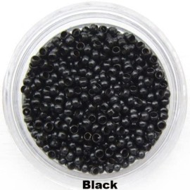 Nano Copper Micro Rings Dreadlock Beads Microlink Nano Micro Tube Ring for Tip/Ring Hair Extensions Link Hair Tools Accessories (1 Black) Nano Copper Micro Rings Dreadlock Beads Microlink Nano Micro Tube Ring for Tip/Ring Hair Extensions Link Hair Tools Accessories (1 Black)