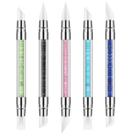 10 Piece Nail Art Brush Set - Silicone Tools, Foil Tool, Sculpture Pen, Dual-Tipped Carving Pen, Poly Gel Brushes 10 Piece Nail Art Brush Set - Silicone Tools, Foil Tool, Sculpture Pen, Dual-Tipped Carving Pen, Poly Gel Brushes