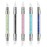 10 Piece Nail Art Brush Set - Silicone Tools, Foil Tool, Sculpture Pen, Dual-Tipped Carving Pen, Poly Gel Brushes