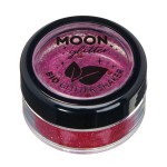 Biodegradable Eco Glitter Shakers by Moon Glitter - 100% Cosmetic Bio Glitter for Face, Body, Nails, Hair and Lips - 5g - Dark Rose