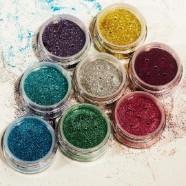 Biodegradable Eco Glitter Shakers by Moon Glitter - 100% Cosmetic Bio Glitter for Face, Body, Nails, Hair and Lips - 5g - Dark Rose Biodegradable Eco Glitter Shakers by Moon Glitter - 100% Cosmetic Bio Glitter for Face, Body, Nails, Hair and Lips - 5g - Dark Rose