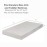 Everyday Kids Fitted Crib Sheet, 100% Soft Breathable Microfiber Baby Sheet, Fits Standard Size Crib Mattress 28in x 52in, Gray Nursery Sheet