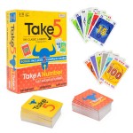 AMIGO Games Take 5 & Take a Number - Two Complete Games in One - Take 5 is The Classic 6 Nimmt! & Take a Number is Also Known as X Nimmt! - Classic Card Games for Kids & Adults Ages 8 & Older