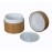 4PCS 5ML/5g/0.17oz Empty Refillable Eco Bamboo Shell PP Inner Cream Jars Bottles Container Sample Storage With Screw Cap for Cosmetic Lip Balm Creams Lotion Eye Cream Sample Packing Ointments