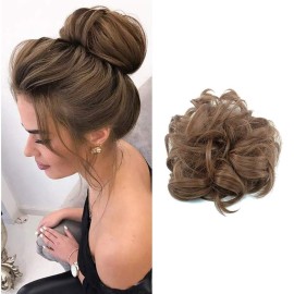 FUT Scrunchy Scrunchie Updo Hairpiece Messy Hair Bun Extensions Chignons Hair Piece