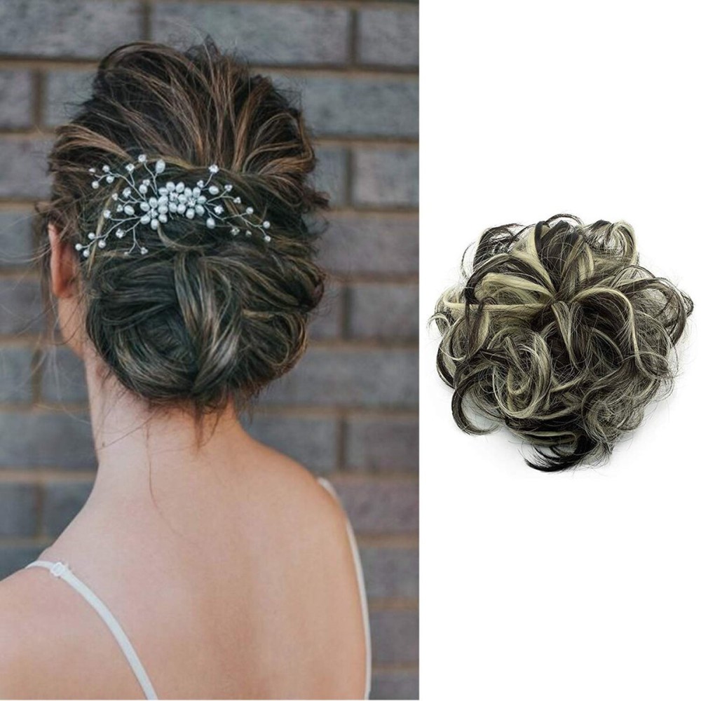 FUT Scrunchy Scrunchie Updo Hairpiece Messy Hair Bun Extensions Chignon Hair Piece FUT Scrunchy Scrunchie Updo Hairpiece Messy Hair Bun Extensions Chignon Hair Piece