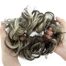 FUT Scrunchy Scrunchie Updo Hairpiece Messy Hair Bun Extensions Chignon Hair Piece FUT Scrunchy Scrunchie Updo Hairpiece Messy Hair Bun Extensions Chignon Hair Piece