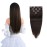 12 Remy Clip in Hair Extensions Human Hair Brown for Women Beauty - Long Silky Straight 8pcs 20clips Real Hair Extensions Clip In Human Hair (12 inch 100g 2 Dark Brown)
