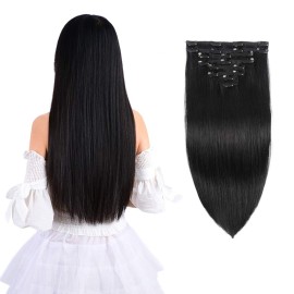 12 Remy Clip in Hair Extensions Human Hair Natural Black for Women Beauty - Long Silky Straight 8pcs 20clips Real Hair Extensions Clip In Human Hair (12 inch 100g 1B Natural Black) 12 Remy Clip in Hair Extensions Human Hair Natural Black for Women Beauty - Long Silky Straight 8pcs 20clips Real Hair Extensions Clip In Human Hair (12 inch 100g 1B Natural Black)