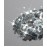Platinum Biodegradable Chunky Glitter // Karizma Beauty Silver Bio Glitter Eco Glitter Face Glitter Festival Chunky 10g