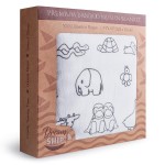 DreamShip Baby Blanket | 4-Layer Breathable Muslin | Hypoallergenic 100% Rayon | Baby Receiving Blankets | Perfect Shower Gift | Pre-Washed | for Newborns & Toddlers | 47x47 inch