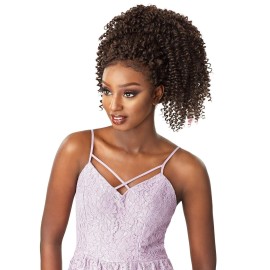 Sensationnel Lulutress Crochet Braiding Hair - Water Wave 18 Inch Fully Folded Diy All Kanekalon Synthetic Locs Twists (2 DARKBROWN)