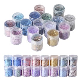 Unime Body Glitter 16 Colors Chunky Glitter for Body Face Hair Make Up Nail Art Mixed Color Glitter Unime Body Glitter 16 Colors Chunky Glitter for Body Face Hair Make Up Nail Art Mixed Color Glitter