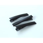 ALL in ONE 50pcs Small Size Hair Clip for adults DIY (35MM/1.37 Black Flat Alligator Clips)