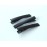 ALL in ONE 50pcs Small Size Hair Clip for adults DIY (35MM/1.37 Black Flat Alligator Clips)