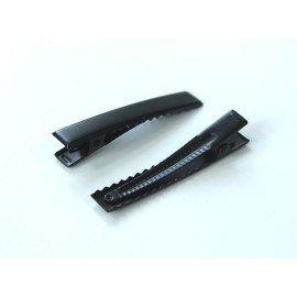 ALL in ONE 50pcs Small Size Hair Clip for adults DIY (35MM/1.37 Black Flat Alligator Clips) ALL in ONE 50pcs Small Size Hair Clip for adults DIY (35MM/1.37 Black Flat Alligator Clips)