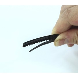 ALL in ONE 50pcs Small Size Hair Clip for adults DIY (35MM/1.37 Black Flat Alligator Clips) ALL in ONE 50pcs Small Size Hair Clip for adults DIY (35MM/1.37 Black Flat Alligator Clips)