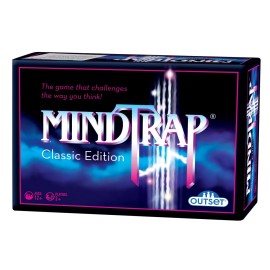 Outset Media MindTrap Classic Edition Game of Puzzles, Mysteries, Conundrums and Trick Questions - Family Game - Lateral Knowledge Developer - Ages 12 and Up