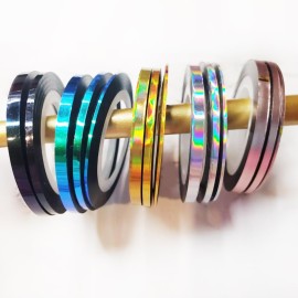 Nail Art Striping Tape Lines Kit 36 pcs 1mm 2mm 3mm Nail Tape Strips for Design DIY Silver Nails Striping Tape (Gold) Nail Art Striping Tape Lines Kit 36 pcs 1mm 2mm 3mm Nail Tape Strips for Design DIY Silver Nails Striping Tape (Gold)