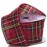 Holiday Wired Christmas Tree Ribbon - 2 1/2 x 10 Yards, Red & Yellow Plaid, Wreath, Tree Decoration, Gift Wrapping, Presents, Bow, Garland, Holiday, Tartan