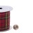 Holiday Wired Christmas Tree Ribbon - 2 1/2 x 10 Yards, Red & Yellow Plaid, Wreath, Tree Decoration, Gift Wrapping, Presents, Bow, Garland, Holiday, Tartan
