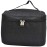NGIL Black Glitter Large Top Handle Cosmetic Case