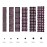 Jollin 3456pcs Flatback Rhinestones Glass Charms Diamantes Gems Stones for Nail Art 6 Size ss4~ss12 Amethyst