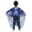 PERFEHAIR Kids Haircut Barber Cape Cover for Hair Cutting,Styling and Shampoo - Space Starry Sky Printing