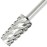 pana Professional USA Tapered Barrel Bit Nail Drill (Gold, Silver, Ceramic) (Extra Coarse (Silver))