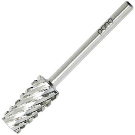 pana Professional USA Tapered Barrel Bit Nail Drill (Gold, Silver, Ceramic) (Extra Coarse (Silver))