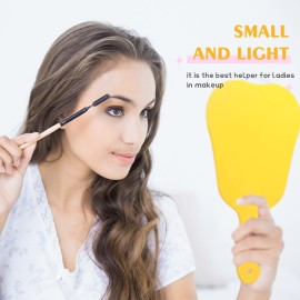 ANNWAH Cute Tooth Shaped Mirror - Handheld Makeup Mirror with Handle for Women & Kids - Lightweight & Smooth