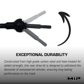 MIP X-Duty CVD Drive Kit Front CVD Drive Shaft Heavy Duty Axis Replacement Parts Compatible with 1/10 RC Cars Traxxas Slash Rustler Stampede Hoss VXL 4X4 Platinum Ultimate Update Parts 18150