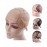 YANTAISIYU 4X4 Inch U Part Swiss Lace Wig Cap for Making Wigs with Adjustable Straps on the Back Glueless Hairnets (Blonde S)