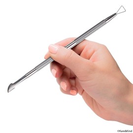 Complete 5 Piece Cuticle and Nail Care Set - For Manicure and Pedicure Use - Salon Quality - Stainless Steel - Personal Care for Men and Women - Easy to Use and Clean