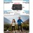 External Detachable Pocket for Backpacks and Waist Belts, Durable, Lightweight and Water-resistant Great for Hiking, Running, Jogging, Cycling, Biking, Skiing, Water Sports, Rave Festival, Traveling