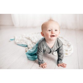 Copper Pearl Three-Layer Baby Blanket: Soft Quilts for Boys & Girls | Breathable, Cozy Toddler Blanket | Newborn Quilt | 46x46 Premium Polyester/Rayon