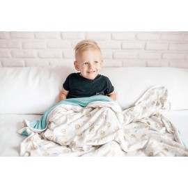 Copper Pearl Three-Layer Baby Blanket: Soft Quilts for Boys & Girls | Breathable, Cozy Toddler Blanket | Newborn Quilt | 46x46 Premium Polyester/Rayon