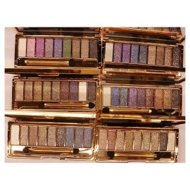 DISAAR BEAUTY 9 Colors Glitter Eyeshadow Eye Shadow Palette & Makeup Cosmetic Brush Set NEW (02) DISAAR BEAUTY 9 Colors Glitter Eyeshadow Eye Shadow Palette & Makeup Cosmetic Brush Set NEW (02)