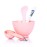 6 in 1 Pink Facial Care Makeup Cosmetic Tools Include Face Skin Care Mixing Bowl Stick Brush and Three Capacity Spoon Gauges for Lady Women DIY in Home Use