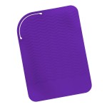 Sygile 9 X 6 Silicone Heat Resistant Travel Mat, Anti-Heat Pad for Hair Straighteners, Curling Irons, Flat Irons and Other Hot Styling Tools - Purple