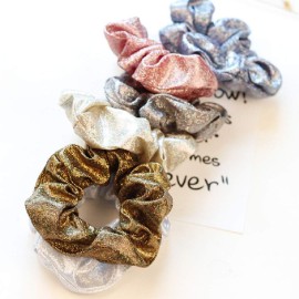 6pcs Shiny Metallic Hair Scrunchies, Women Girls Mermaid Hair Scrunchie Elastics Ponytail Holder Hair Bands Ties Ropes Headwear Hair Accessories for Gym Dance Party Club, Assorted Colors Scrunchies 6pcs Shiny Metallic Hair Scrunchies, Women Girls Mermaid Hair Scrunchie Elastics Ponytail Holder Hair Bands Ties Ropes Headwear Hair Accessories for Gym Dance Party Club, Assorted Colors Scrunchies