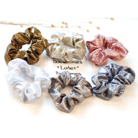 6pcs Shiny Metallic Hair Scrunchies, Women Girls Mermaid Hair Scrunchie Elastics Ponytail Holder Hair Bands Ties Ropes Headwear Hair Accessories for Gym Dance Party Club, Assorted Colors Scrunchies 6pcs Shiny Metallic Hair Scrunchies, Women Girls Mermaid Hair Scrunchie Elastics Ponytail Holder Hair Bands Ties Ropes Headwear Hair Accessories for Gym Dance Party Club, Assorted Colors Scrunchies
