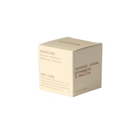 Routine. Natural and Aluminum Free Deodorant (2 Fluid Oz.) for Women and Men | Cat Lady | Coconut, Cocoa, Pineapple and Vanilla (Cream Jar Formula) Routine. Natural and Aluminum Free Deodorant (2 Fluid Oz.) for Women and Men | Cat Lady | Coconut, Cocoa, Pineapple and Vanilla (Cream Jar Formula)